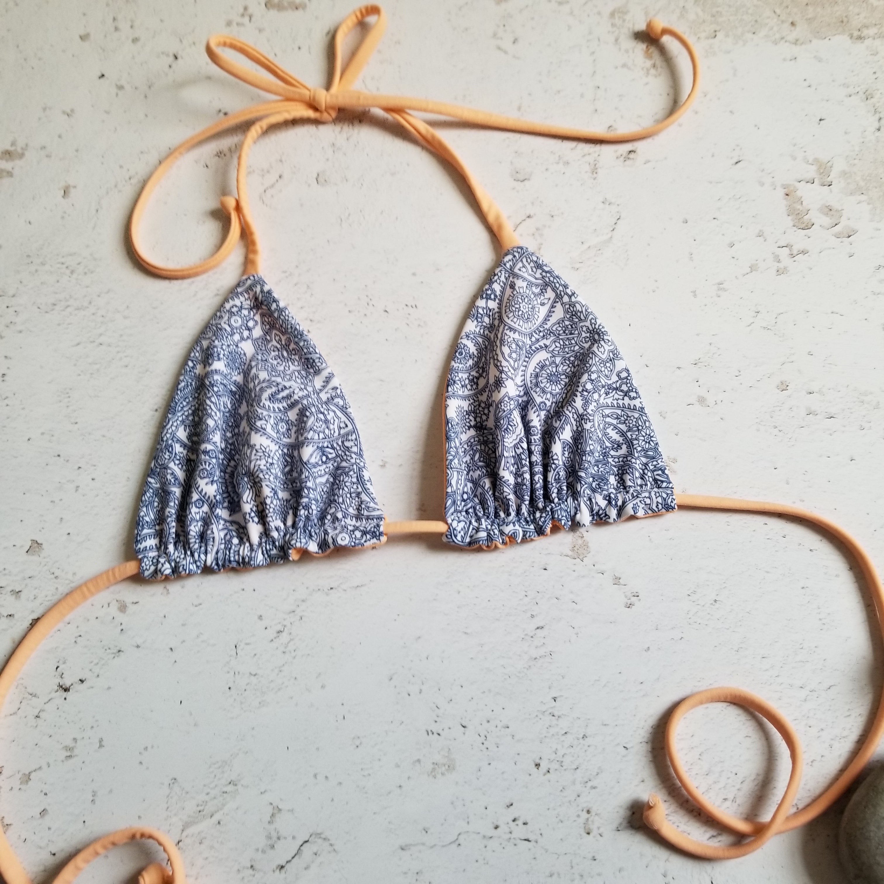 Triangle String Bikini Top