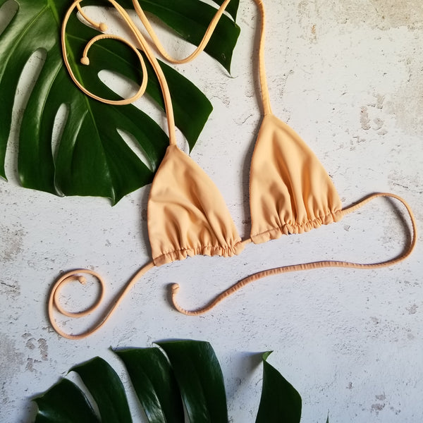 Triangle String Bikini Top – ChaChaSwim